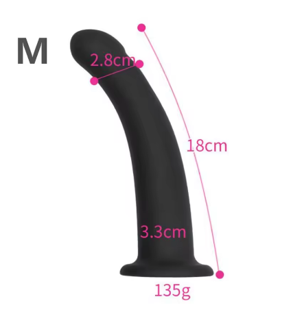 Black Realistic Dildo With Strong Suction Cup Dildos Soft Penis for Women Man Anal Plug Butt Gode Dildio Sex Toys for Woman Gay Medium size