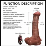 Thrusting Horse Silicone Dildo With Remote - Buy Dildo in Sri Lanka at Best Prices
