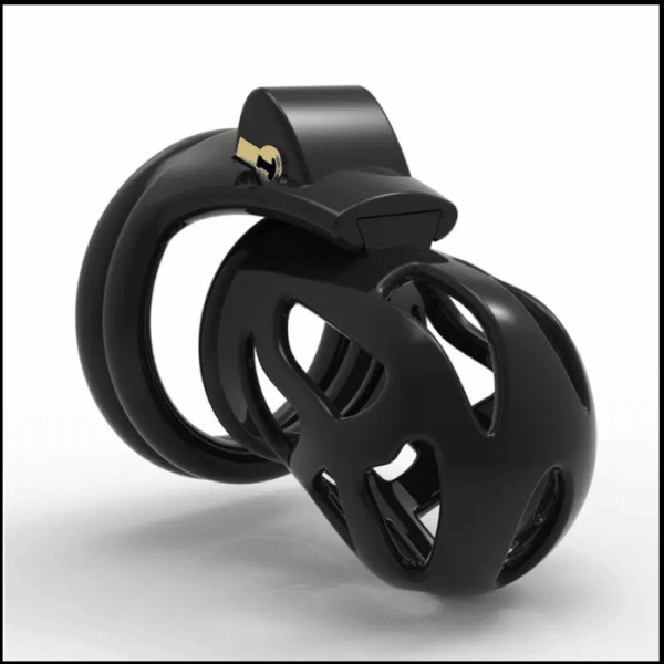 Full Closed Chastity Cage Silicone Plastic  Small and Big Size