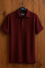 Stylish and durable Bullet Material Men Collar T shirts.