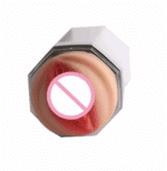 2 in 1 Double cup Vibrate Masturbation sex toy - Image 5