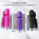 Sex Toys vibrator wand - Vibrator adult toys with 20 Vibration Modes & 8 Speeds, Vibrator wand female sex toy - Image 3