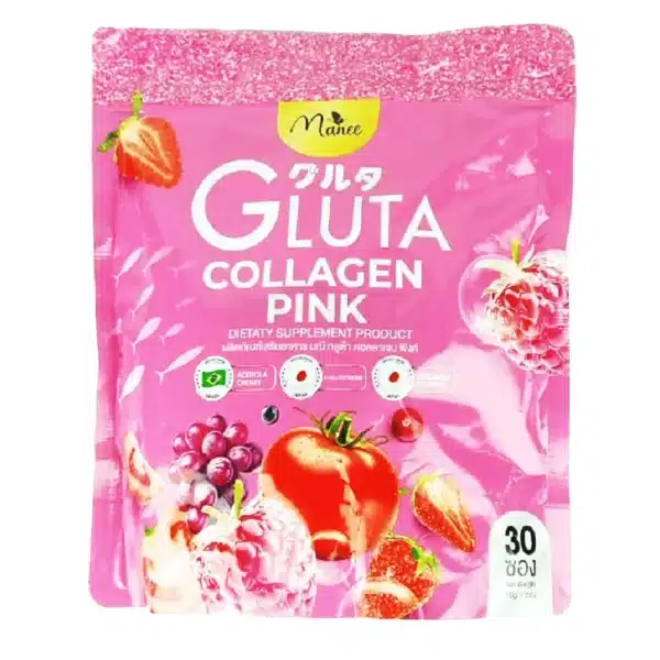 Manee Gluta Collagen Pink – 30 Sachets