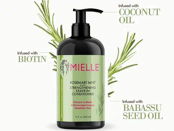 Mielle Rosemary Mint Strengthening Shampoo 355ml - Image 4