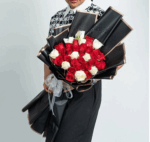 Luxury Rose & Handbag Gift Set - Image 2