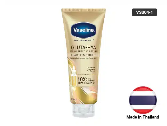 Vaseline Gluta-Hya Flawless Glow Serum Burst UV Lotion 330ml