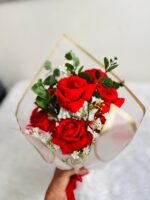 Red Velvet Flowers Bouquet - Image 2