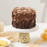 Rosette Splendor Chocolate Mini Cake - Image 2