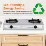 GREENLIFE GAS COOKER GLASS TOP - Image 4