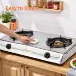 GREENLIFE GAS COOKER GLASS TOP - Image 3